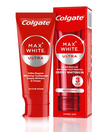 Colgate® Max White Ultra Active Foam
